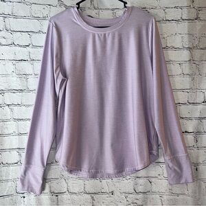 DSG Women’s Long Sleeve Active Shirt Lavender Size Large
